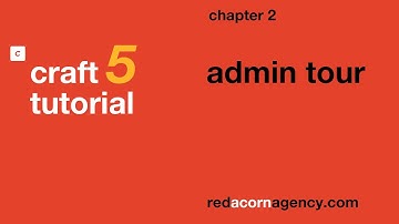 Craft 5 CMS Tutorial | 02 Admin Tour