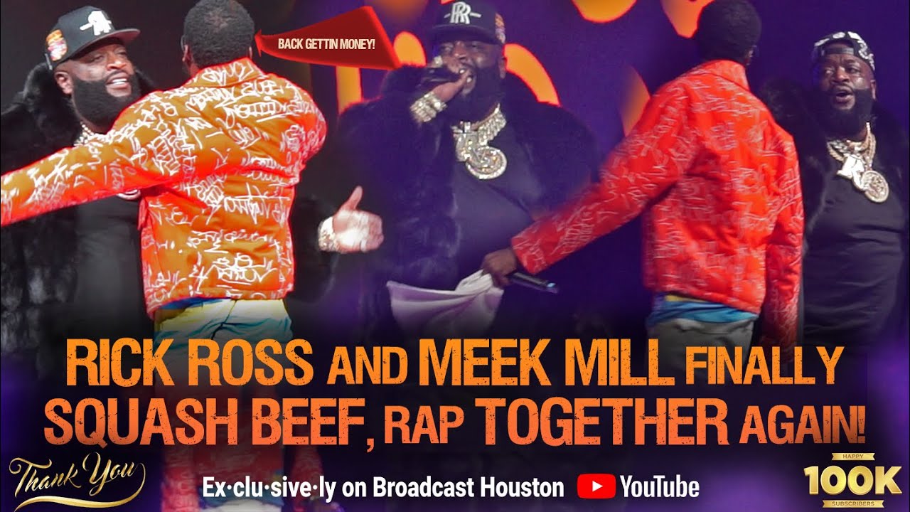 Meek Mill and Rick Ross Squash Beef, Reunite On Stage - Rap-Up