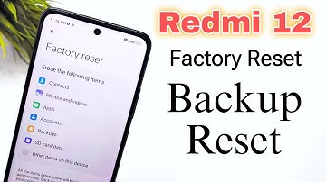 redmi 12 4G Factory Reset Guide || Take Full Backup Of All MI Phones 🔥🔥🔥