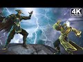 Raiden Becomes Evil Dark Raiden 4 Different Times Scene 4K ULTRA HD - MORTAL KOMBAT