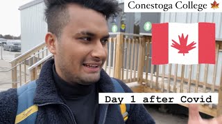 First Day in College | Conestoga College | Canada Student