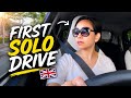 🇬🇧 OFW LIFE IN UK: FIRST TIME DRIVING A MANUAL CAR ALONE! 😱 || My Solo Drive || Ms Emily