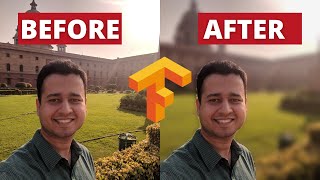 How to Blur Photo Background using Tensorflow (Deep Learning)