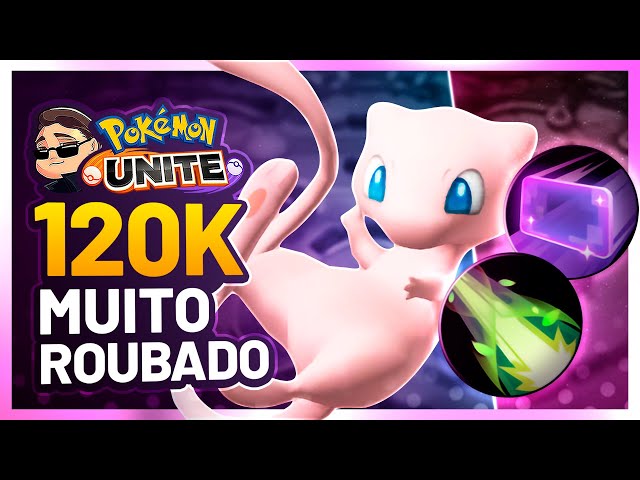 O Pokemon MAIS CONSISTENTE Do Pokemon Unite! Pokemon Unite Mew Gameplay 