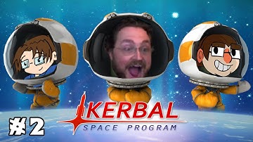 GROUND IS HARDER THAN WATER | Kerbal Space Program: Career Mode | Ep. 2