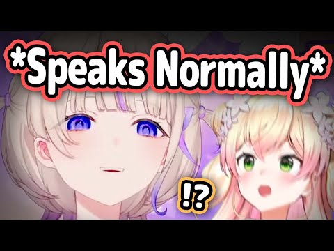 Hajime Speaks Normally When She Changes Her Voice...【Hololive】