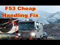 RV Cheap handling Fix Front & Rear, Removed the Sway From our Class A, RV Full-Time