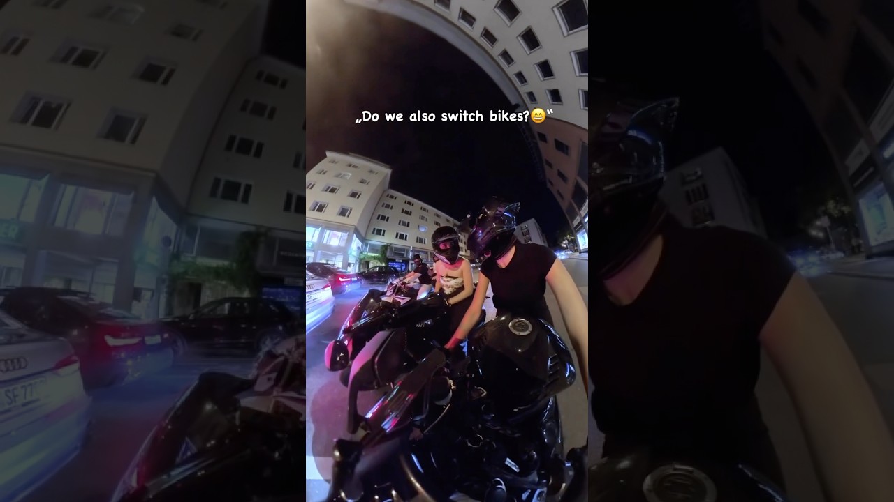 Would a random bikergirl switch bikes with me?👀 