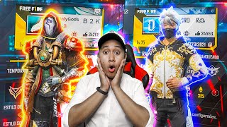 FreeFire Cambodia🇰🇭 Reaction #111-The King Of SnipeR B2K Vs 4 Legendary