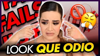 ¡LOOK CON EL MAQUILLAJE QUE ODIO!