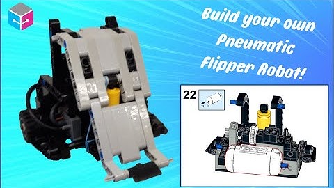 Build your own Mini Pneumatic Flipper Robot - Free Instructions