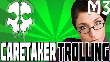 Caretaker Trolling! "Wind Your F**king Neck In!" RAGE (CoD Ghosts Trolling)
