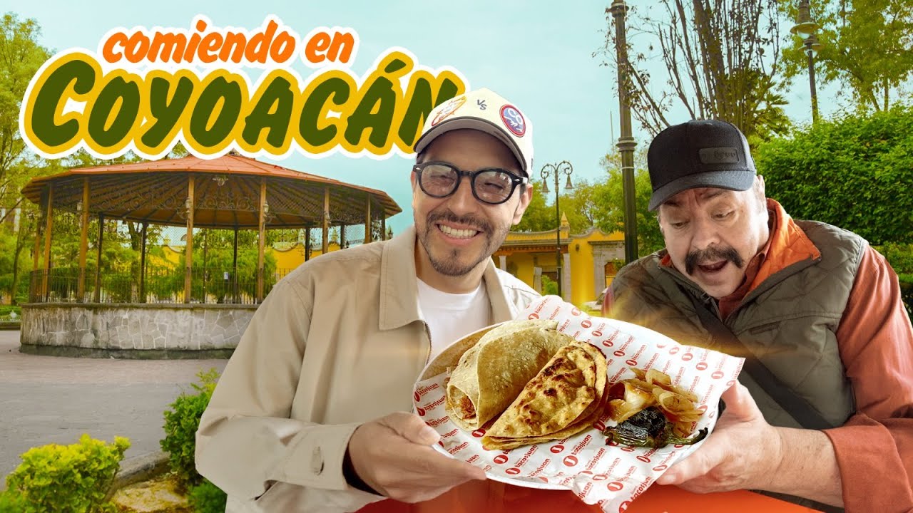 Tacos de BARBACOA, TLACOYOS y los MARISCOS más famosos de COYOACÁN
