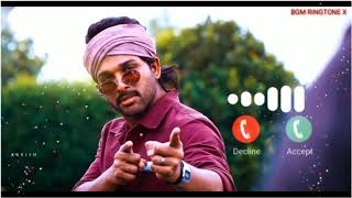 New Best Bgm Ringtone 2021|Allu Arjun|Ala vaikunthapurramulo Ringtone|Telugu Ringtone|Bgm Ringtone X