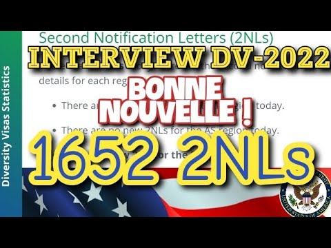 DV-2022 : BONNE NOUVELLE // 1652 2NLS ENVOYÉES EN 5 JOURS