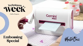 Master Class: Embossing Special (27th October 2025)