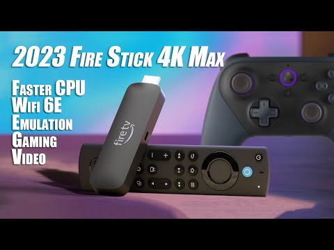 All New Fire TV Stick 4K Max 2nd Gen Hands On Review EMU & Gaming Test