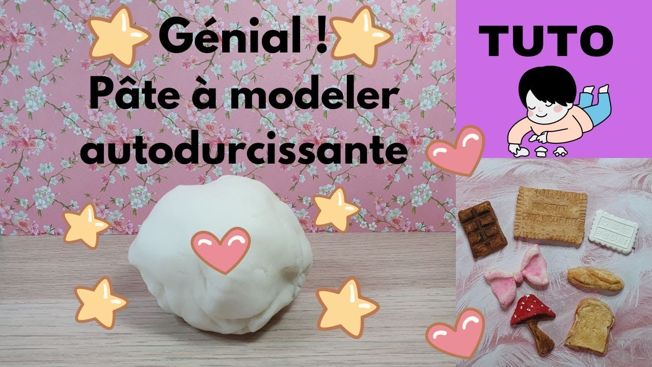 Comment fabriquer de la pâte (à modeler) autodurcissante ? - Minimall