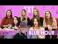 TXT (투모로우바이투게더) - BLUE HOUR (5시 53분의 하늘에서 발견한 너와 나) MV | Spanish college students REACTION (ENG SUB)