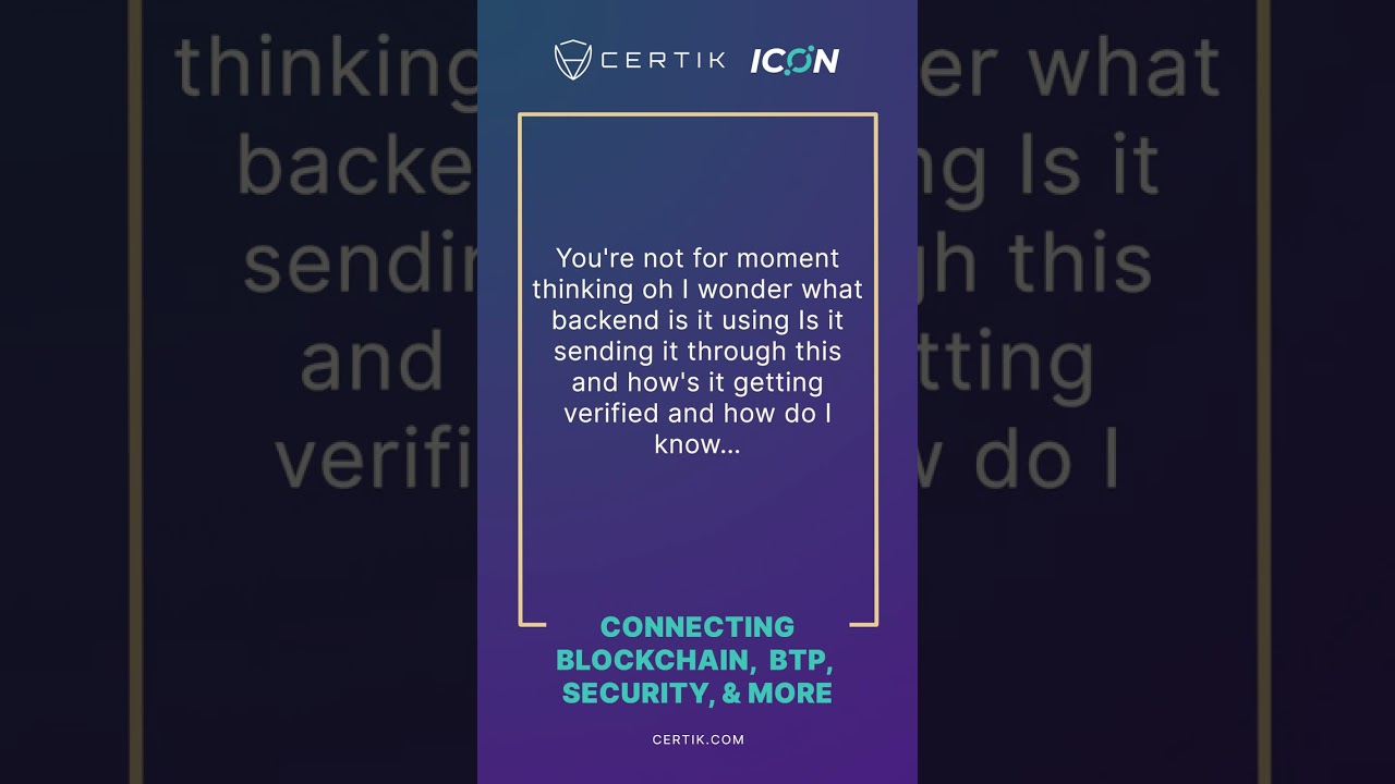 What Will Interoperability Between Blockchains Look Like in 10 Years? | CertiK x ICON