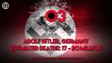 10 Deadliest Dictators In History