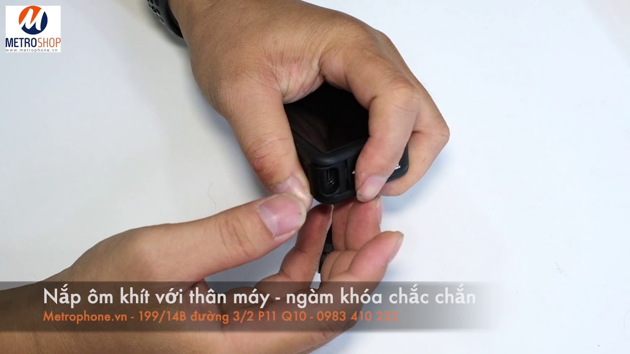 🎥 Nắp pin GoPro 8 hỗ trợ sạc Ulanzi G8-7 CNC - Metrophone.vn — Video review, click xem trên YouTube