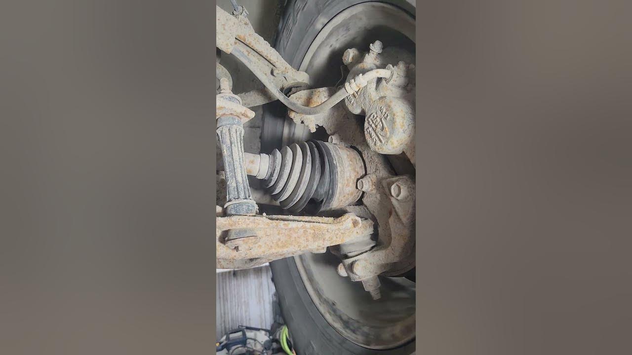 GMC SIERRA 2009 WT extremely bad cv axle front right 4x4. How to tell