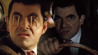 Mr Bean Falls Asleep Behind The Wheel! | Mr Bean's Holiday | Mr Bean