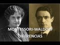 Diferencias entre Montessori y Waldorf