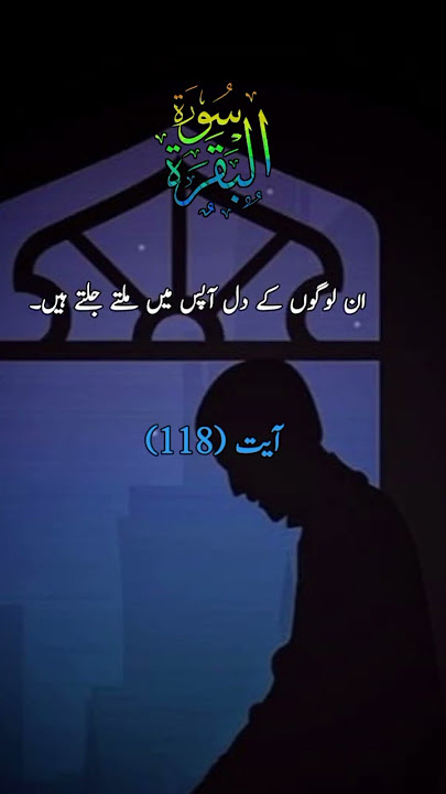 Surah Bakr Ayat No 118 🥰🥰🥰