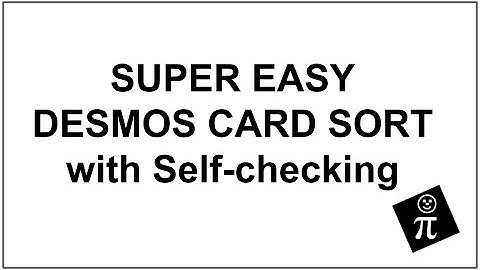 Super easy #Desmos Cart Sort CL