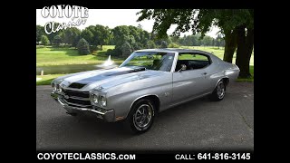 1970 Chevelle SS for sale at Coyote Classics!!
