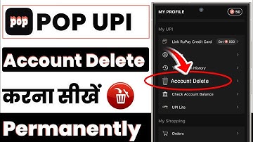 pop upi account delete kaise kare 2025 | how to delete pop upi account permanently | popcoin upi app