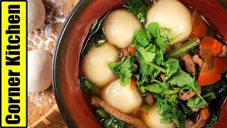 冬至不敗「鹹湯圓」炒料是秘訣| Savory Glutinous Rice Balls ... 