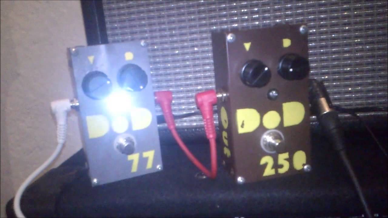 DOD 250 ('77. Grey & classic version) DIY - Jazz Bass