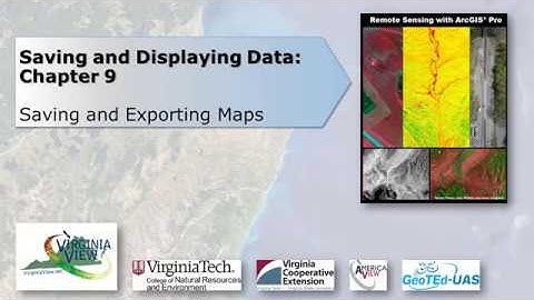Chapter 9 Saving and Exporting Maps