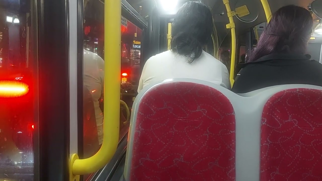 (Enviro 400 Trident Catch) Journey on Route 345 Abellio London SN59AWP 9521 19/8/23