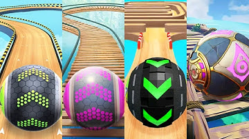 Going Balls SpeedRun, Funny Fails VS Rollance Ball,Rolling Ball, Temple Rolling Ball Walkthrough 561