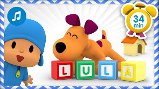 🐕 🎶 LULA 🎶🐕 [ 34 minutes ] | Nursery Rhymes & Baby Songs - Pocoyo