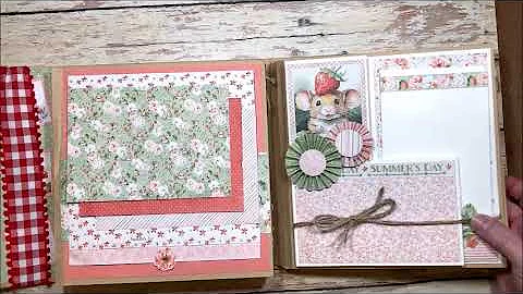 Maja Design🍓 Strawberry Thief Gatefold Album at the Button Farm