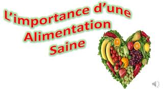 ألسّنة الاولى متوسط لغة فرنسية أهمية الغذاء المتوازن وضعية إدماجية