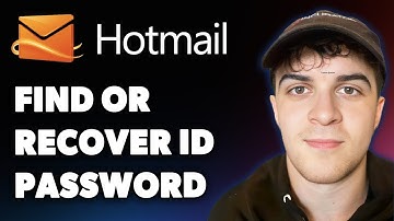 How to Find or Recover Your Hotmail Id Password if You Forgot it (web & App) (Full 2025 Guide)