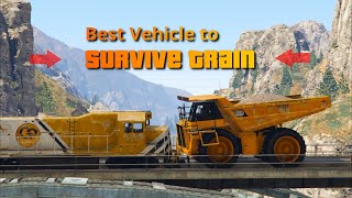 GTA V Best vehicle to survive Train | Head to Head crash test