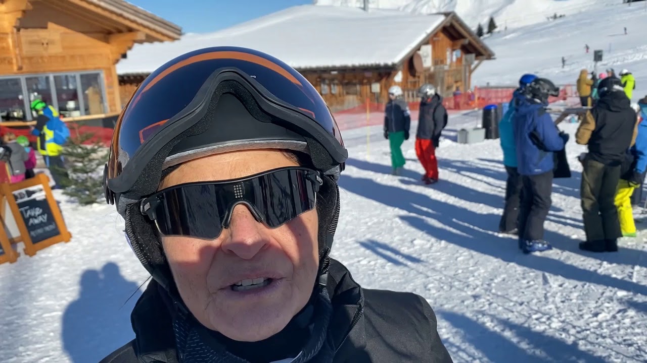 EYEREX eShades beim Skifahren