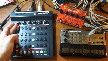Groovesizer Bravo & Korg Volca Demo