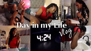 Vlog: My 4am Morning/Night Routine, Get unready with me, At Home Workout Routine, Laundry, Makeup...