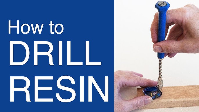 How to use hand dremel, How to drill resin piece