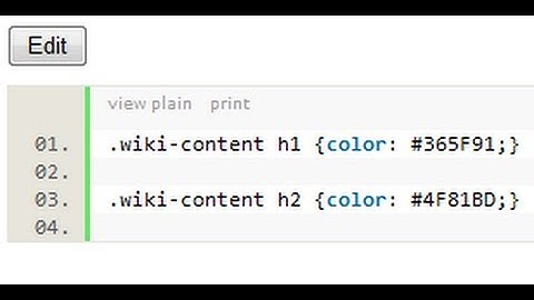 Correct custom CSS in Confluence