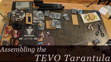 Assembling a 3D Printer, the TEVO Tarantula - TIMELAPSE