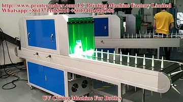 UV Curing Machine with Extended Length, New UV Curing Machine for Bottles,